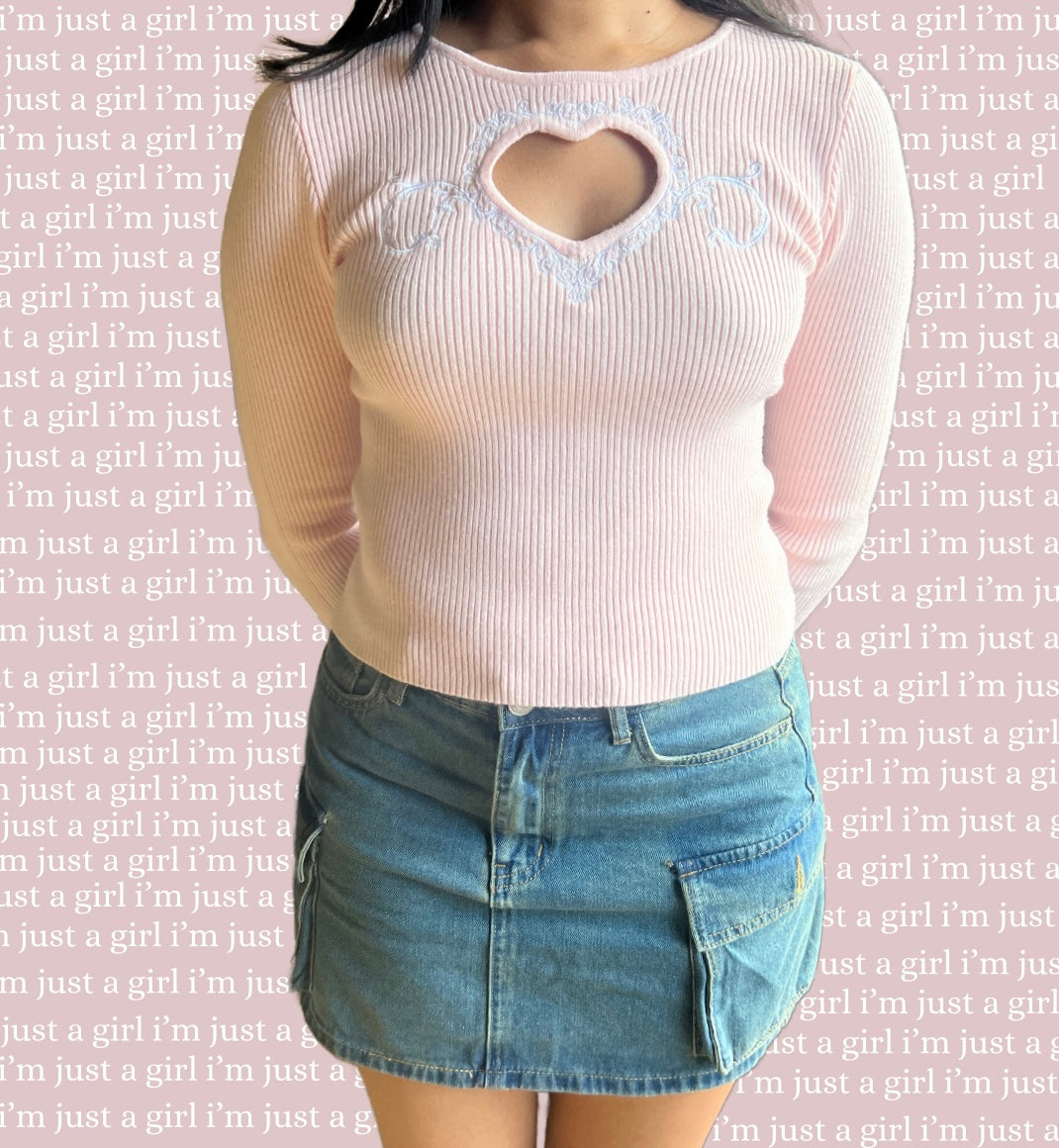 Sabrina’s Sweater - Pastel Pink