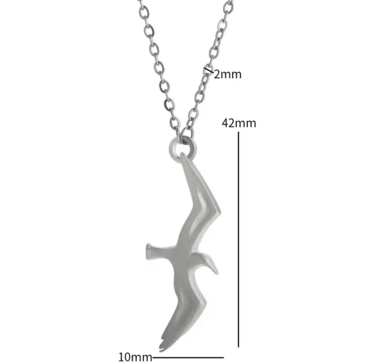 Collar Gaviota Plata