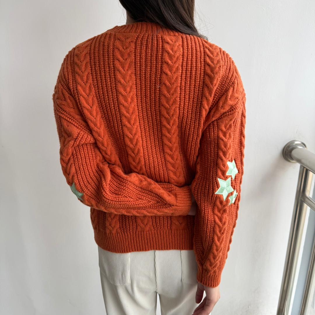 Showgirl Cardigan - Orange Variant