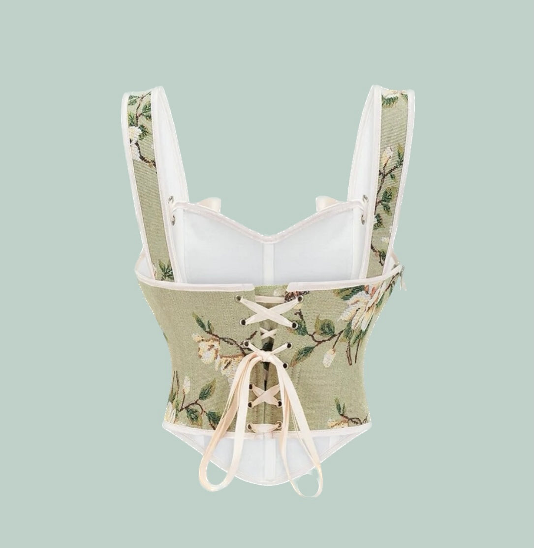 Lead Me to the Garden Corset