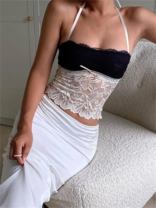 Bargaining Girlie - Lace Cami Top
