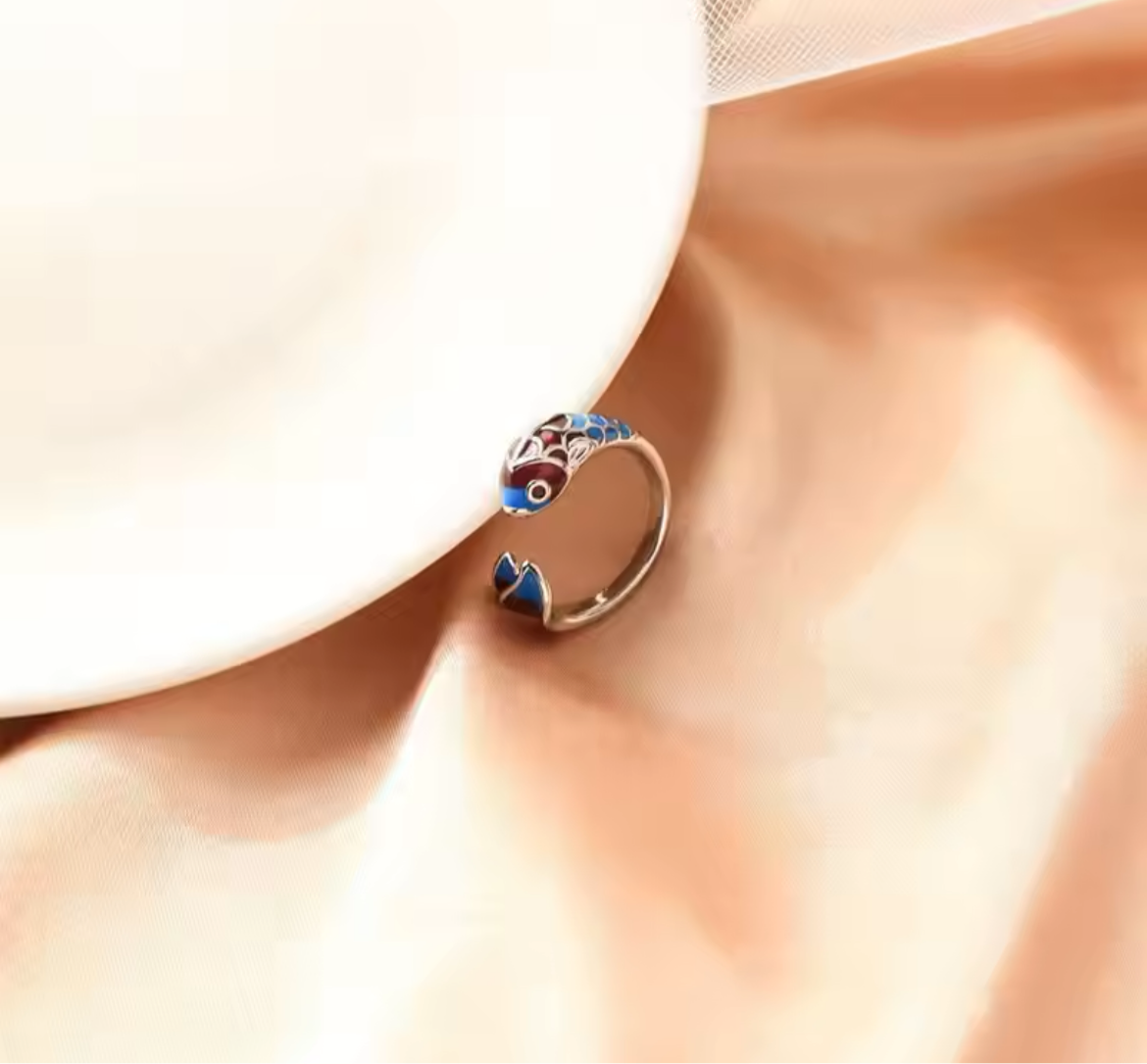 Koi Fish Ring - Resizeable