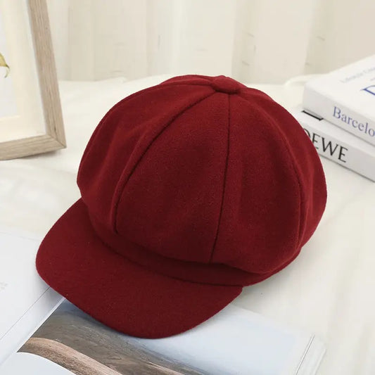 Red Fisherman Style Cap