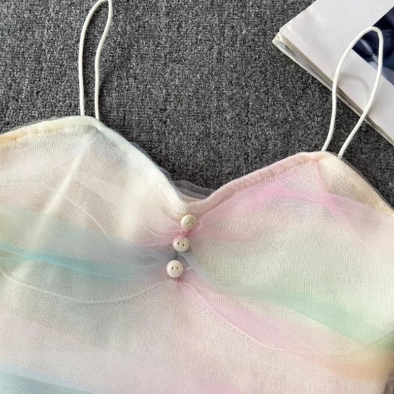 Pastel Heartstrings Top