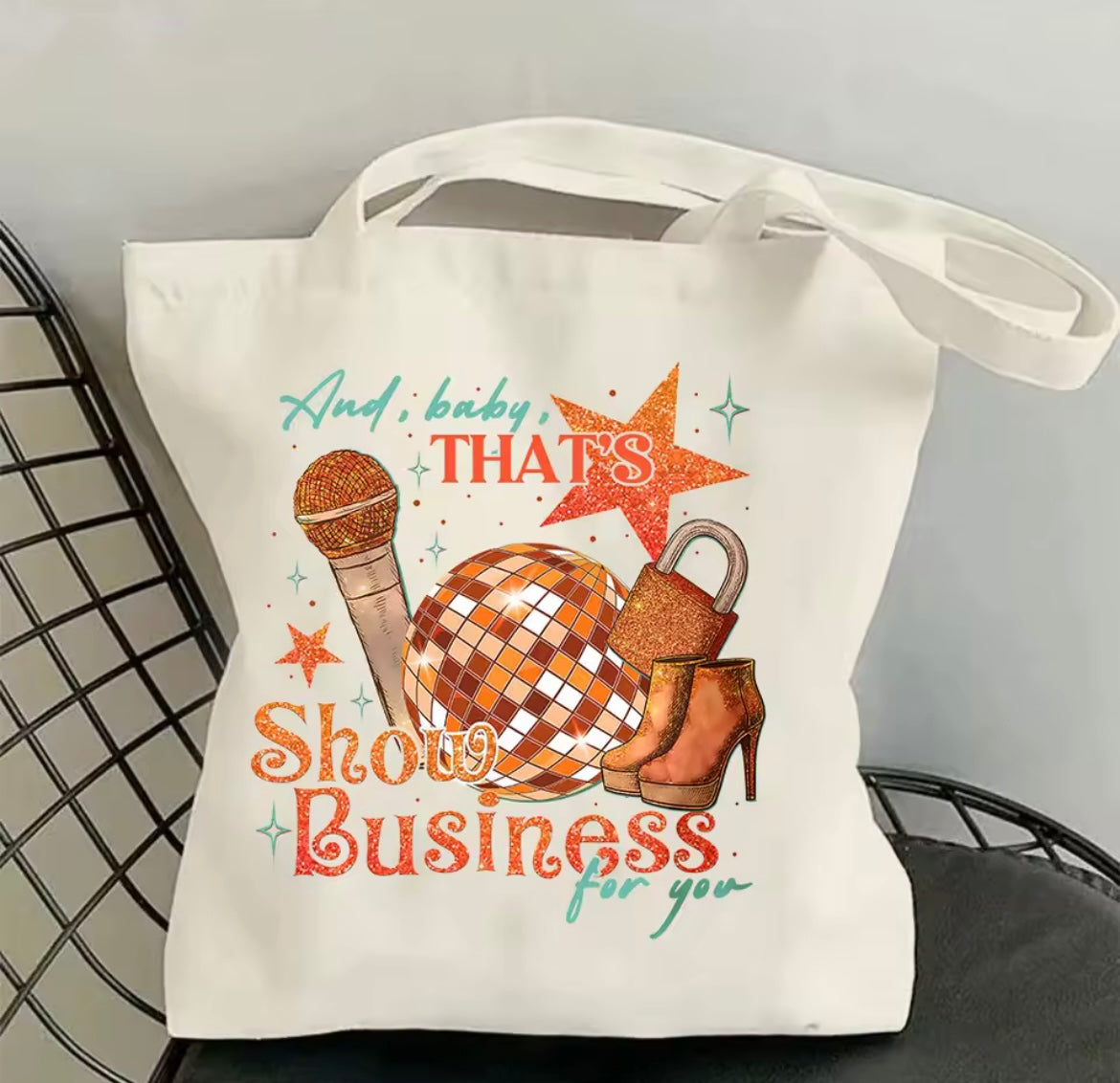 Showgirl Tote Bag