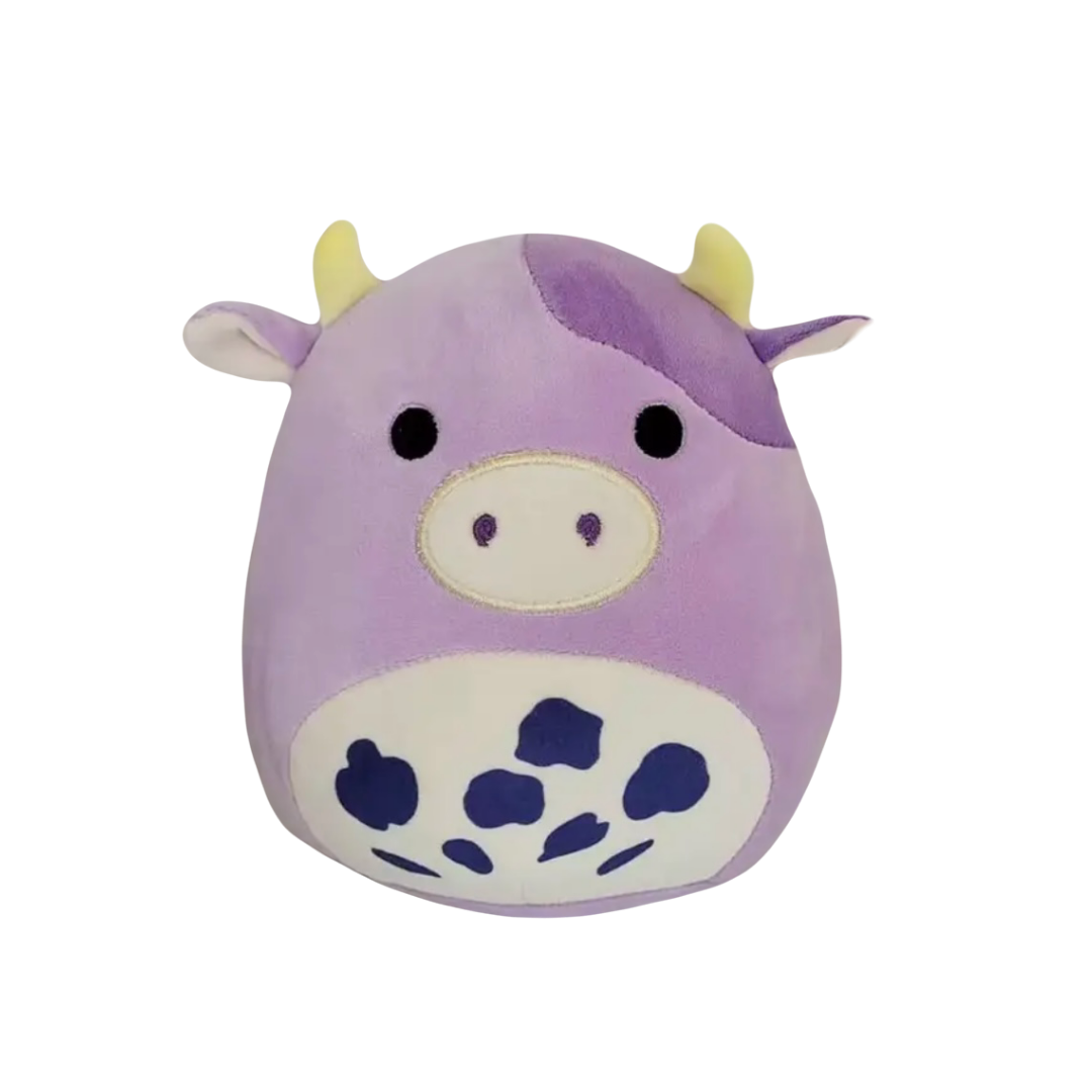 Squishmallowing Purple Cow Plush Small