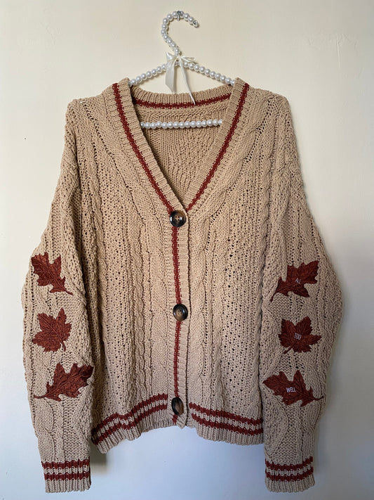 Autumn Leaves Cardigan