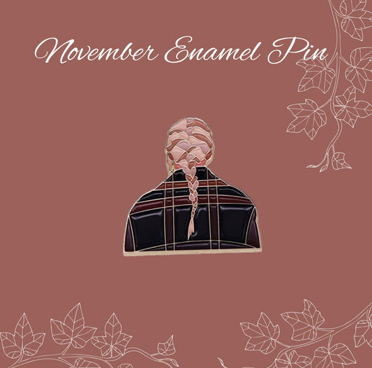 ‘November’ Enamel Pin