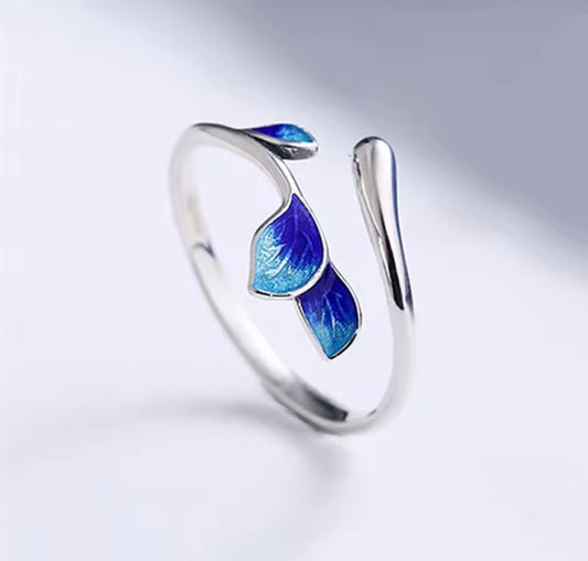 Leafy Blue