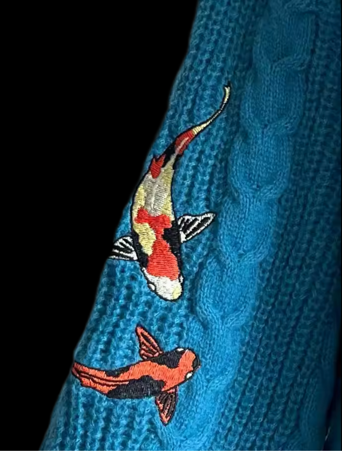 Koi Fish Cardigan