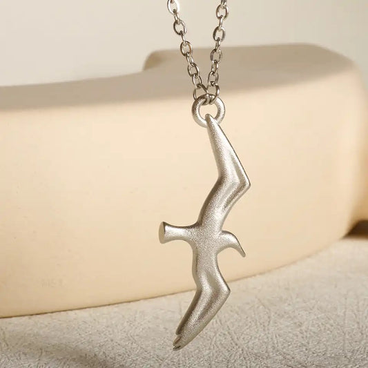 Silver Seagull Necklace