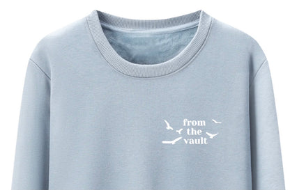 ‘From the vault’ Embroidered Seagull Sweatshirt