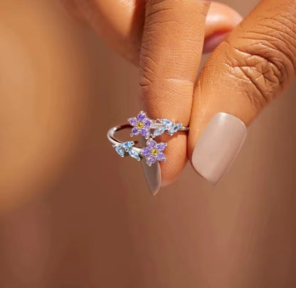 Secret Garden Ring - Resizable