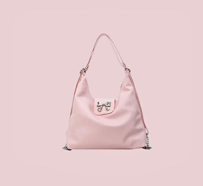 Blush Boudoir Bow Bag