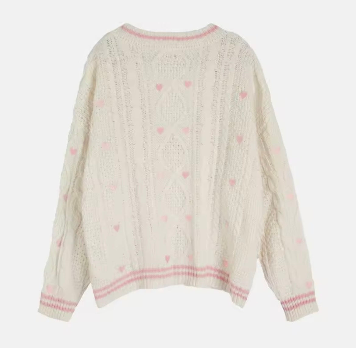 Dainty Lover Hearts Cardigan