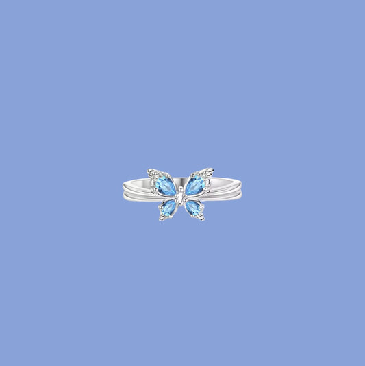 Blue Wings Ring