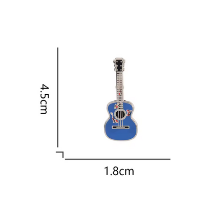 Koi Fish Guitar Brooch
