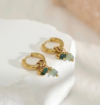 Garden Delights Hoop Earrings