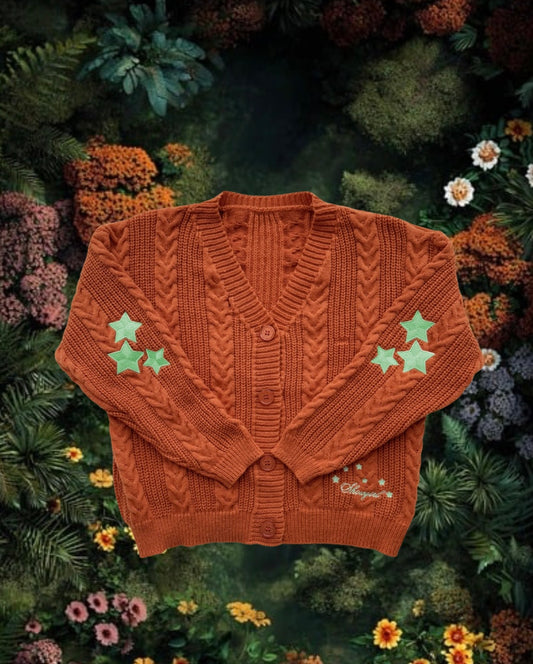 Showgirl Cardigan - Orange Variant