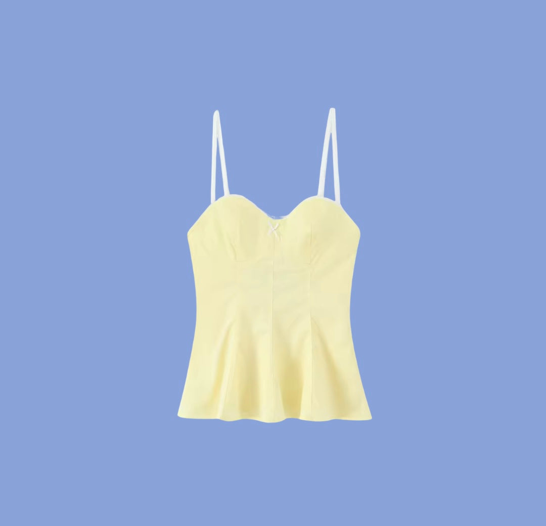 Doll Cami Top - Yellow