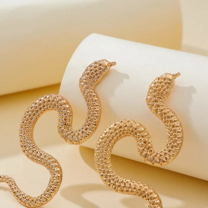 Serpentine Whispers - Earrings