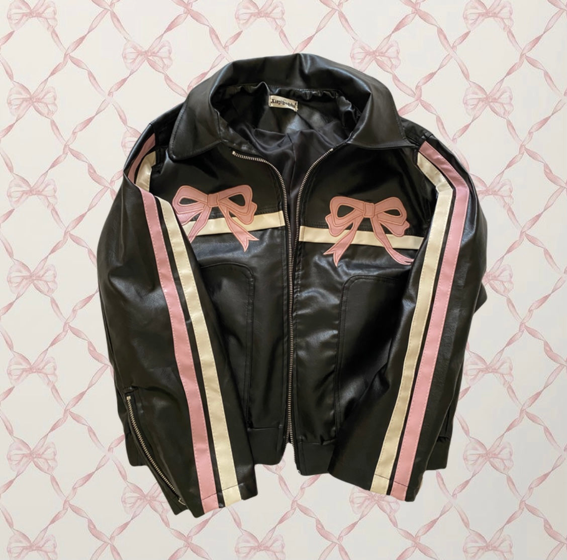 Ari Bow Leather Jacket