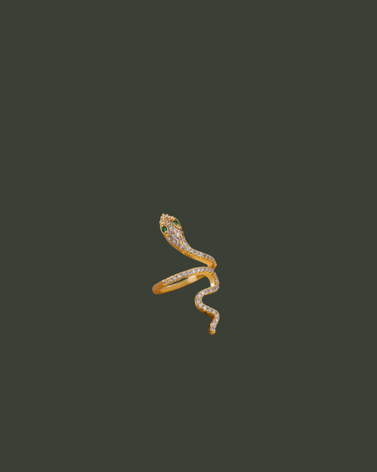 Gold Serpent Ring