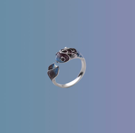 Koi Fish Ring - Resizeable