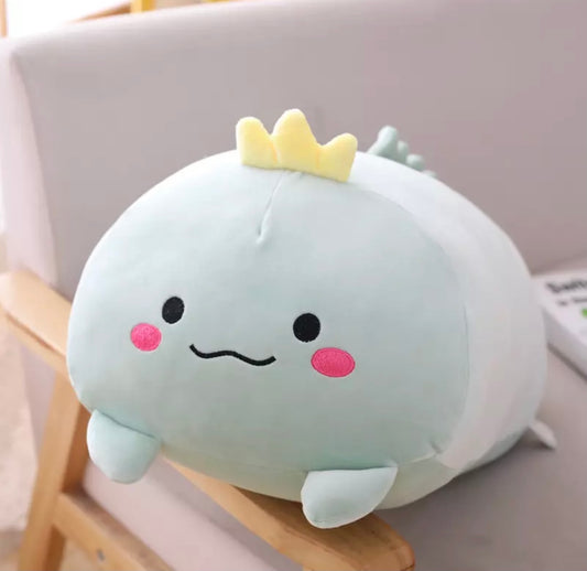 Princess Whale Squishmallowing Plushie